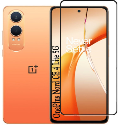 ASVALBUY Edge To Edge Tempered Glass for OnePlus Nord CE4 lite 5G(Pack of 1)