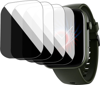 HIDEOUS Edge To Edge Tempered Glass for boAt Wave Astra 3(Pack of 4)