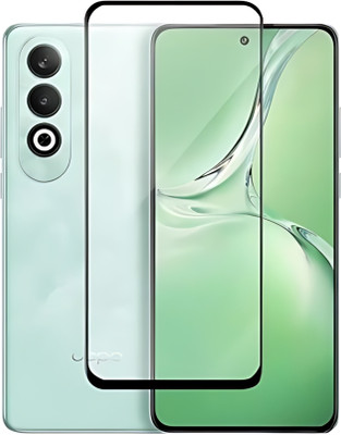 ALONZO Edge To Edge Tempered Glass for Oppo A3, Oppo A3x(Pack of 1)