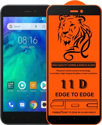 Forego Edge To Edge Tempered Glass for Mi Redmi Go(Pack of 1)