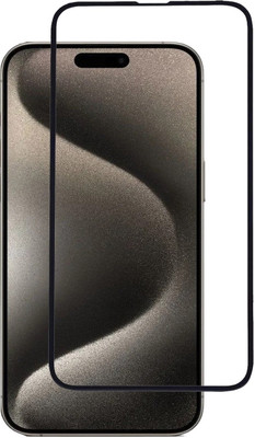 NSTAR Edge To Edge Tempered Glass for Apple Iphone 15, Apple Iphone 15 Pro(Pack of 1)