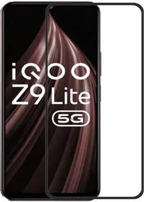 SNMART Edge To Edge Tempered Glass for iQOO Z9 Lite 5G(Pack of 1)