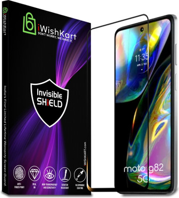 iWishKart Edge To Edge Tempered Glass for MOTOROLA g82 5G, Moto G82 5G ( g 82 ) Gorilla Glass, G52 / G 52(Pack of 1)