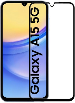 SuperX Edge To Edge Tempered Glass for Samsung Galaxy A15 5G, A15 4G, M15 5G, F15 5G(Pack of 1)