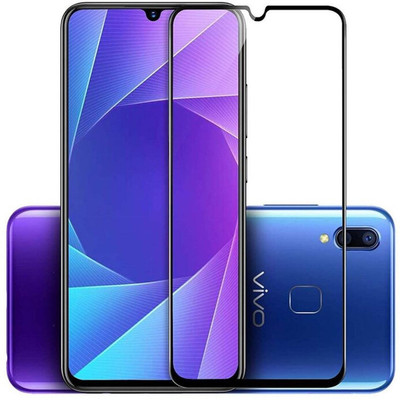 ChutPutMart Edge To Edge Tempered Glass for Vivo Y91(Pack of 1)