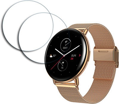 ARBAN Edge To Edge Tempered Glass for Amazfit Zepp E Circle SMARTWATCH SCREEN GUARD(Pack of 2)