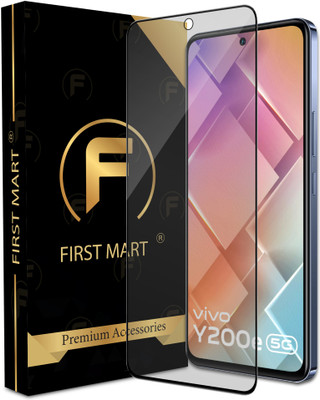 FIRST MART Edge To Edge Screen Guard for Vivo Y200e 5G, Vivo Y200e, Y200e 5G, (Matte)(Pack of 1)