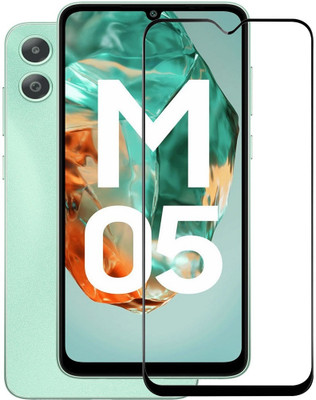 Chronic Edge To Edge Tempered Glass for Samsung Galaxy M05(Pack of 1)