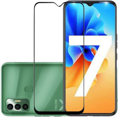 9H Edge To Edge Tempered Glass for Tecno Spark 7,7T,6 GO-Tempered Glass | Full Coverage Edge to Edge Ultra-Strong, Ultra-Clear, 11D Screen Protector with Easy Installation Kit(Pack of 1) 9H Edge To Edge Tempered Glass for Tecno Spark 7,7T,6 GO-Tempered Glass | Full Coverage Edge to Edge Ultra-Strong, Ultra-Clear, 11D Screen Protector with Easy Installation Kit(Pack of 1)