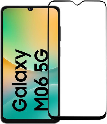 Bodoma Edge To Edge Tempered Glass for Samsung Galaxy M06 5G(Pack of 1)