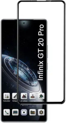 SSE Edge To Edge Tempered Glass for Infinix GT 20 Pro(Pack of 2)