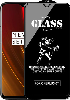 Qyist Edge To Edge Tempered Glass for OnePlus 6T(Pack of 1)