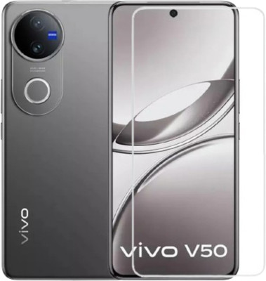 Kartuce Edge To Edge Tempered Glass for Vivo V50 5G(Pack of 1)