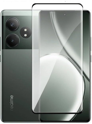 NKCASE Edge To Edge Tempered Glass for Realme GT 6 5G, Realme GT 6T 5G, (UV)(Pack of 1)