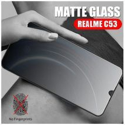 FINCH Edge To Edge Tempered Glass for REALME C53(Pack of 1)