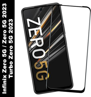VAlight Edge To Edge Tempered Glass for Infinix Zero 5G, Infinix Zero, Infinix Zero 5G 2023 TURBO, Premium Tempered glass with Self Installation Guide - Wet & Dry wipes,(Pack of 1)