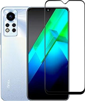 DSCASE Edge To Edge Tempered Glass for Infinix Note 12i(Pack of 1)