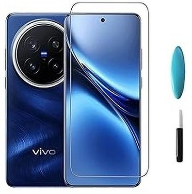 MOBIGENIX Edge To Edge Tempered Glass for vivo X200 Pro 5G, vivo X200 Pro(Pack of 1)
