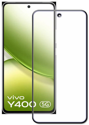 tombik Edge To Edge Tempered Glass for 31qc-Vivo Y400 5G-front,lens(Pack of 2)