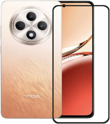 Hyper Edge To Edge Tempered Glass for Oppo Reno12 F(Pack of 1)