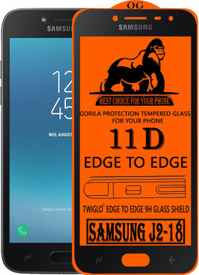 TWIGLO Edge To Edge Tempered Glass for SAMSUNG J2-18(Pack of 1)