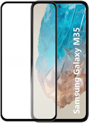 BRENZZ Edge To Edge Tempered Glass for SAMSUNG Galaxy M35 5G, SAMSUNG M35 5G(Pack of 1)