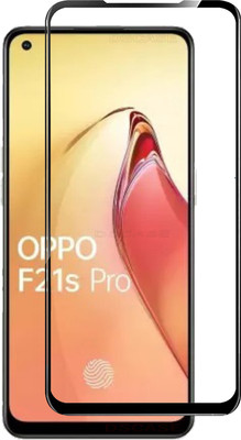 DSCASE Edge To Edge Tempered Glass for OPPO F21s Pro, OPPO F21S PRO(Pack of 1)