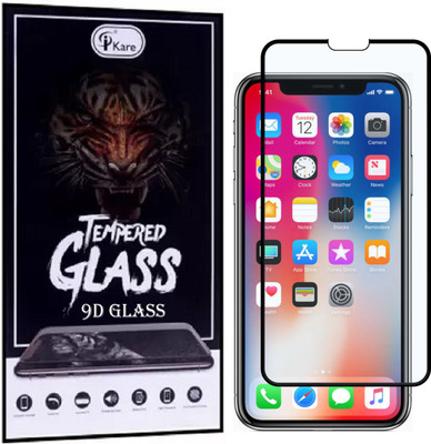iKare Edge To Edge Tempered Glass for Apple iPhone X(Pack of 1)