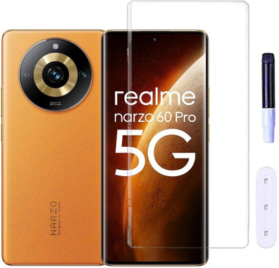 DMJHP Edge To Edge Tempered Glass for Realme Narzo 60 Pro 5G(Pack of 1)