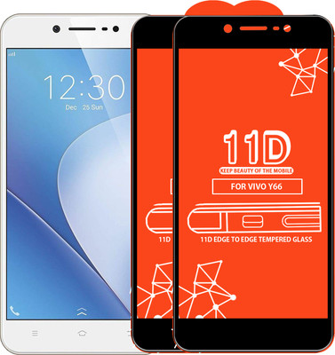 Roxel Edge To Edge Tempered Glass for VIVO Y66(Pack of 2)