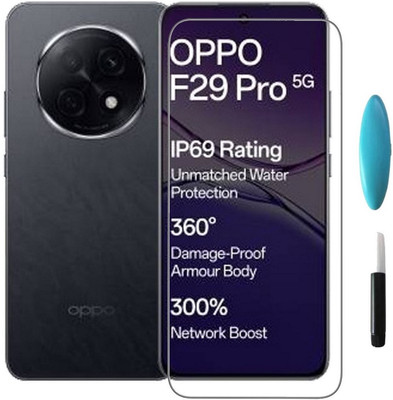 AKSHUD Edge To Edge Tempered Glass for OPPO F29 Pro 5G(Pack of 1)