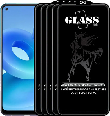CYOR Edge To Edge Tempered Glass for OPPO A95 5G(Pack of 5)
