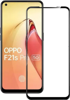 BRENZZ Edge To Edge Tempered Glass for OPPO F21s Pro 5G(Pack of 1)