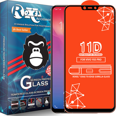 Roxel Edge To Edge Tempered Glass for Vivo Y83 Pro(Pack of 1)