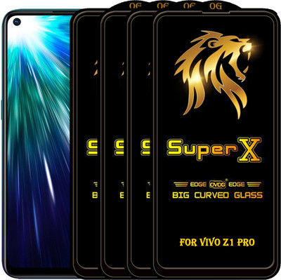 PFOAM Edge To Edge Tempered Glass for VIVO Z1 PRO(Pack of 4)