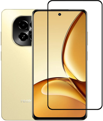 NKCASE Edge To Edge Tempered Glass for Realme C63 5G, realme C63 5G(Pack of 1)