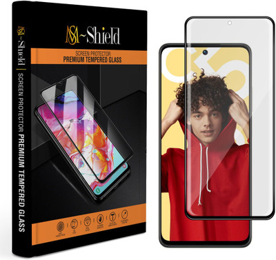 MS-Shield Edge To Edge Tempered Glass for Realme C55(Pack of 1)