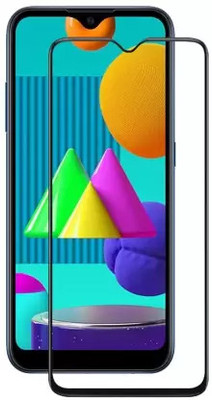 VISHRN CASES Edge To Edge Tempered Glass for SAMSUNG Galaxy M01(Pack of 1)