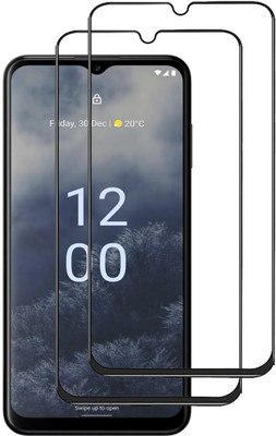 SNMART Edge To Edge Tempered Glass for Nokia G60(Pack of 2)