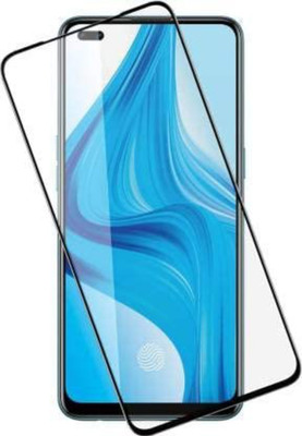 Patrick Edge To Edge Tempered Glass for OPPO F17PRO full screen coverage 9H(Pack of 1)