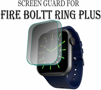 YCHROZE Edge To Edge Tempered Glass for Fire-Boltt Ring Plus 1.91(Pack of 2)