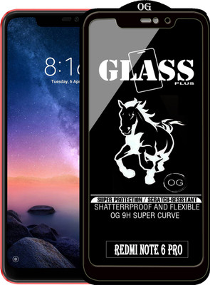 Rofix star Edge To Edge Tempered Glass for Mi Redmi Note 6 Pro(Pack of 1)