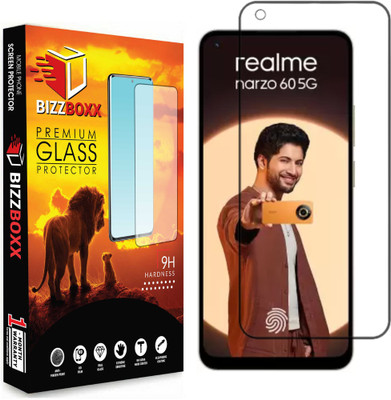 BizzBoxx Edge To Edge Tempered Glass for realme narzo 60 5G, narzo 60 5G, Ultra Clear finish, gorilla glass(Pack of 1)