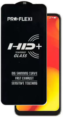 SM Styles Edge To Edge Tempered Glass for Lava Blaze Pro(Pack of 1)