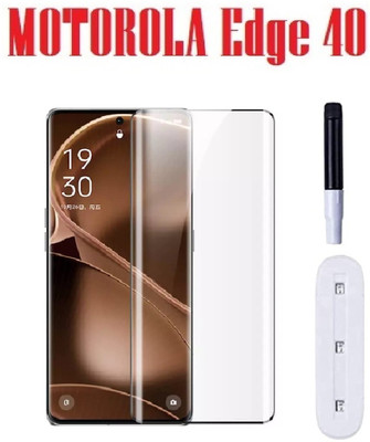 ASVALBUY Edge To Edge Screen Guard for Moto Edge 40, MOTOROLA Edge 40, MOTOROLA Edge 40 NEO(Pack of 1)