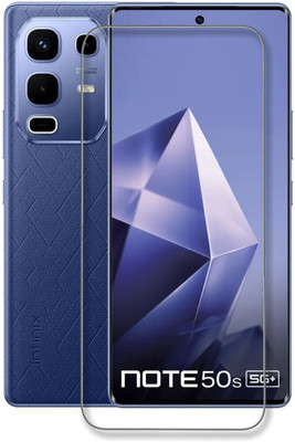 INFINITYWORLD Edge To Edge Tempered Glass for Infinix Note 50s 5G+(Pack of 1)
