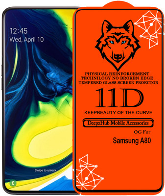 CRodible Edge To Edge Tempered Glass for Samsung Galaxy A80(Pack of 1)