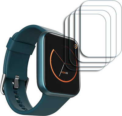 SOMTONE Edge To Edge Tempered Glass for boAt Xtend Talk 1.69 inch SMARTWATCH SCREEN GUARD(Pack of 4)