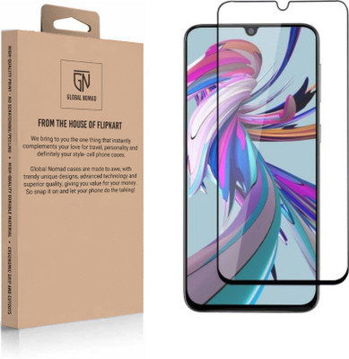 GLOBAL NOMAD Edge To Edge Tempered Glass for Poco C71(Pack of 1)