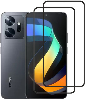 INFINITYWORLD Edge To Edge Tempered Glass for Infinix Zero 20(Pack of 2)